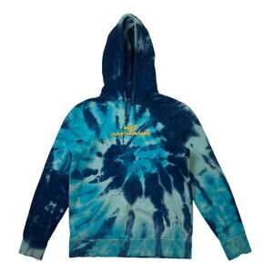 HUF Worldwide Skateboarding Tie-Dye Script Hoodie